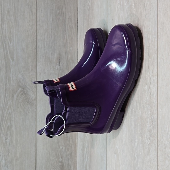 Hunter"Like New" Women Ankle Rainboots shoes sz 37/6 - Picture 2 of 12